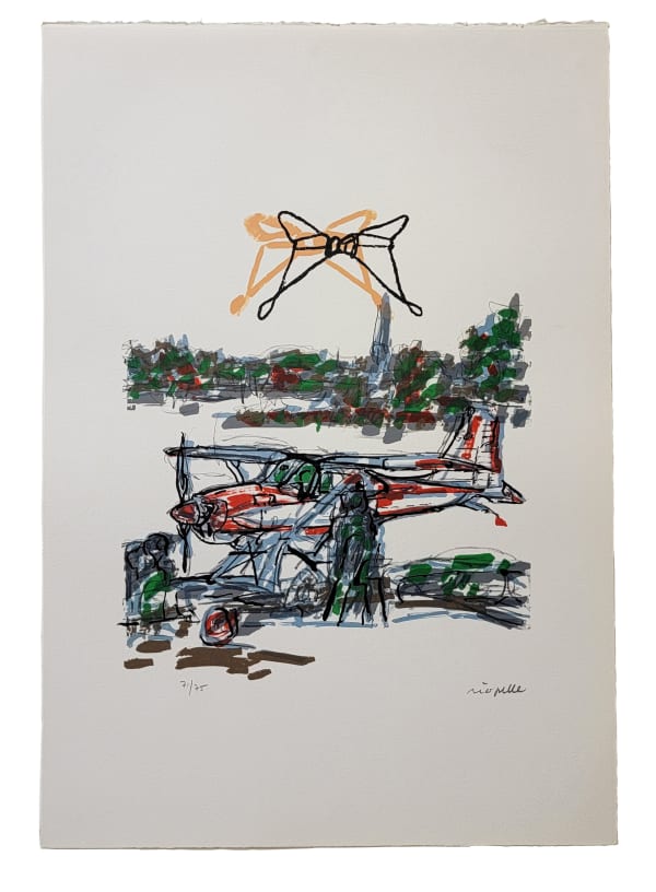 Jean Paul Riopelle, Avion a flotteurs, 1972