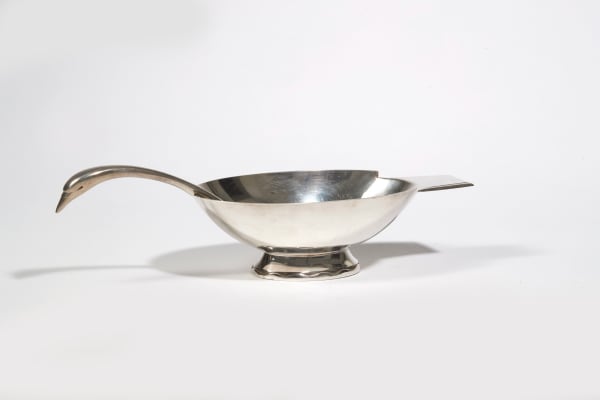 PAIR OF "SWAN" SAUCE BOATS