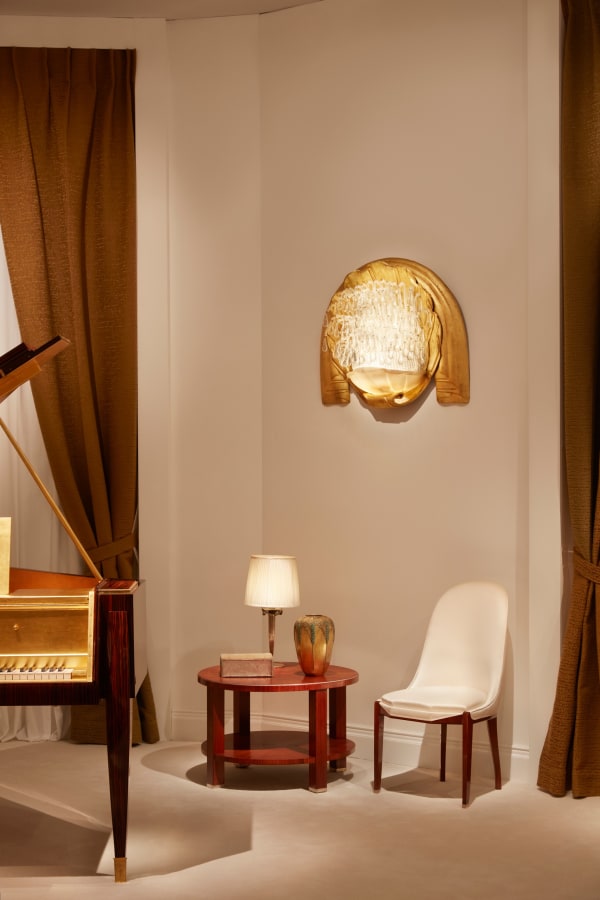 PAIR OF 'FLEURS' WALL LIGHT