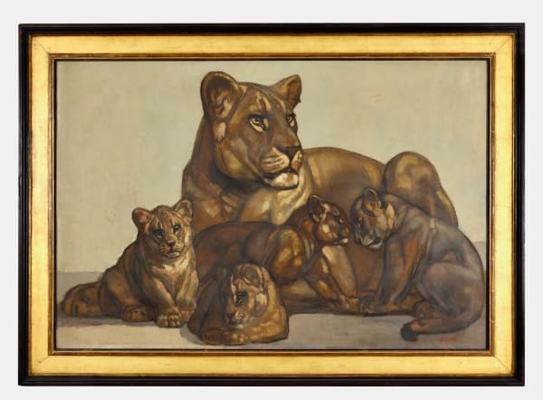 'LIONNE ET SES LIONCEAUX'