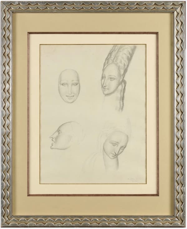 SKETCHES OF FOUR FIGURES FOR 'LE VIN'