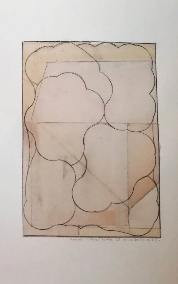 Marc Rebollo, Pensée circulaire n°25, 2024