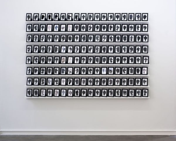 Allan McCollum, The Shapes Project : Collection of One Hundred and Forty-Four Shapes Monoprints, 2006