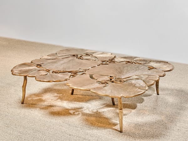 Claude Lalanne, Table basse Ginkgo, 2007