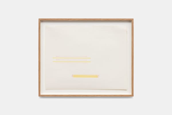 Fred Sandback, Sans titre, 1973