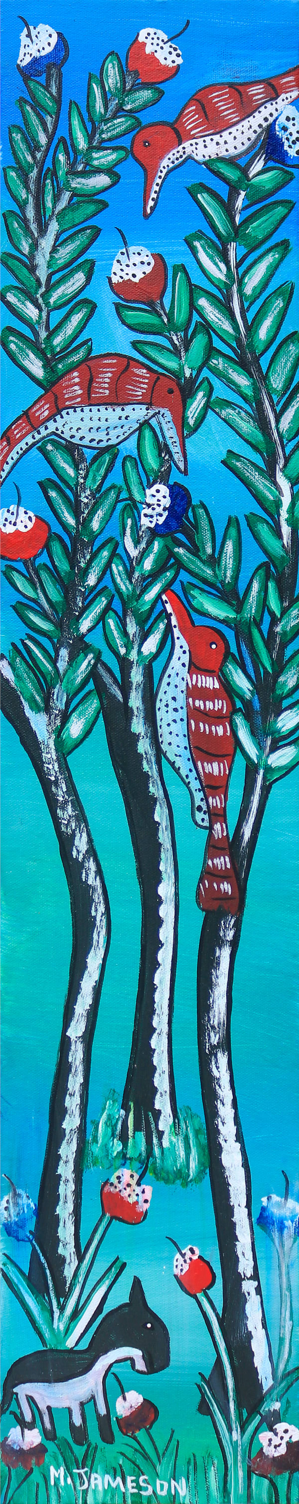 Jameson MARTHELLY, Trees and flowers, 2022