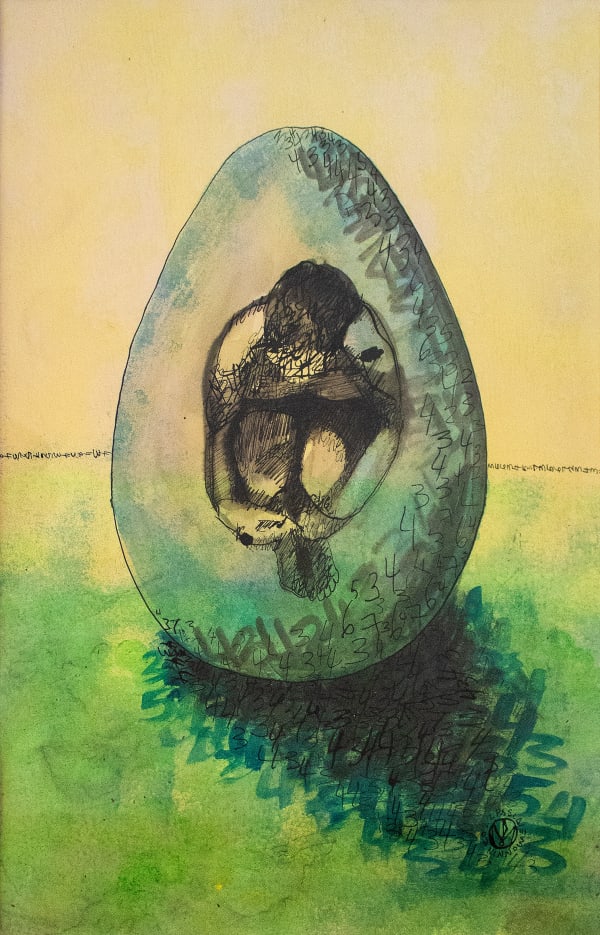 Pascale MONNIN, Rebirth with Man, 2022