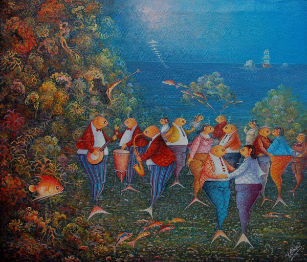 Andre BLAISE, The Party, 2018