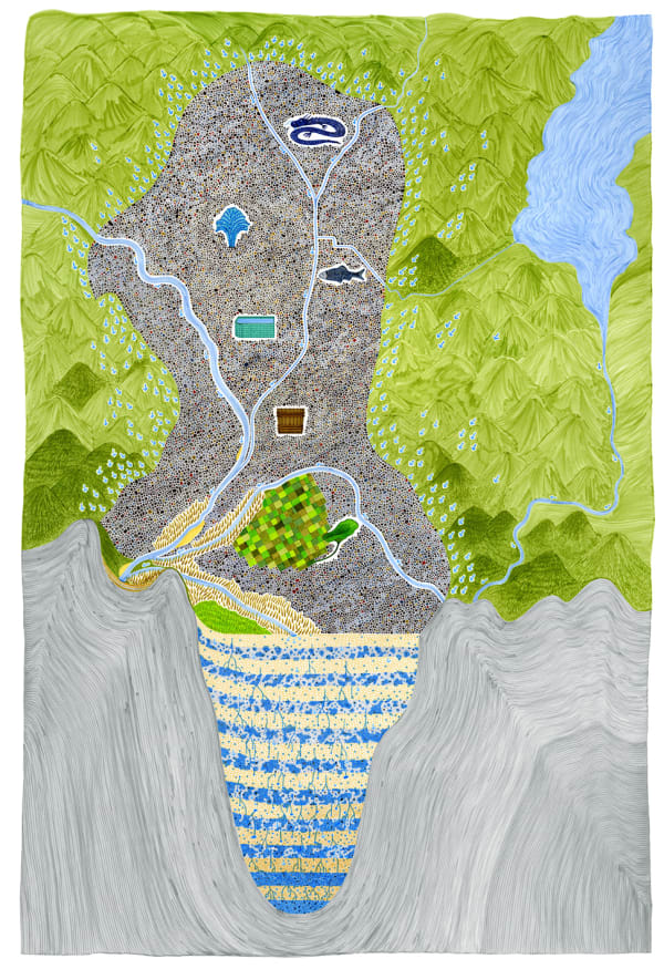 ISABELLE DAËRON, Kyoto Basin, 2024