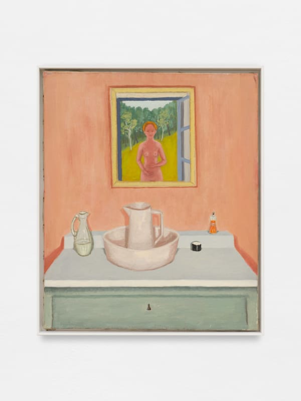 MADELEINE DINÈS, Reflet de nu à la fenêtre dans un miroir, c. 1930