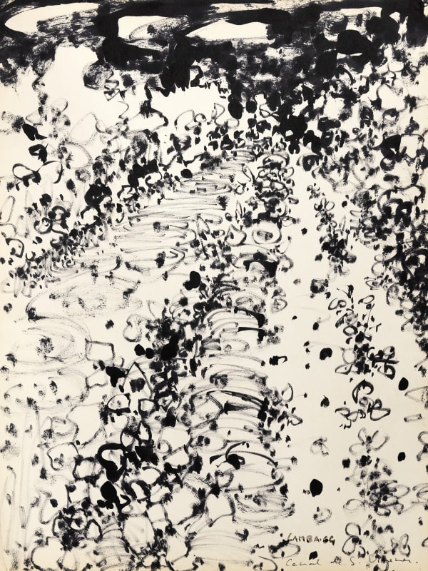 JACQUELINE LAMBA, Canal à Simiane, 1964