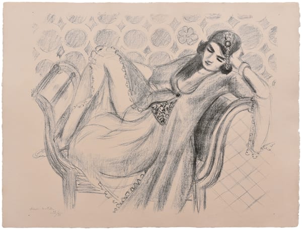 Henri Matisse, Repos sur la banquette, 1929