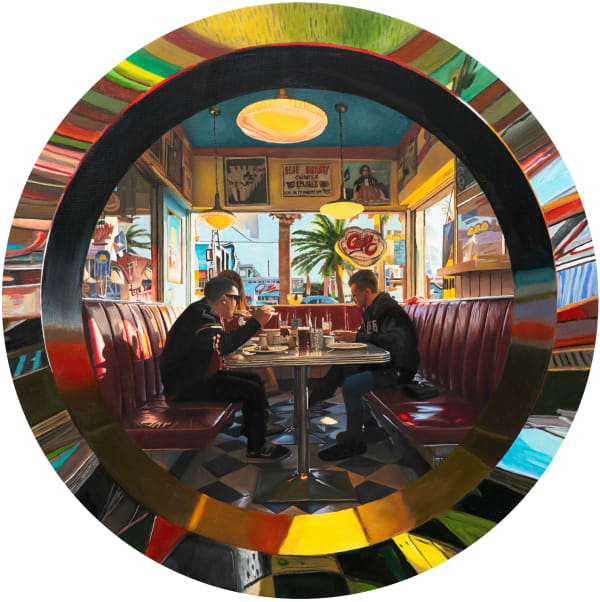 Yigal Ozeri, Lunch special, 2024