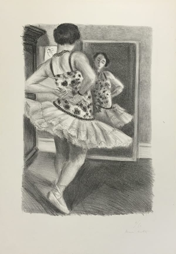 Henri Matisse, Danseuse reflétée dans la glace, 1927