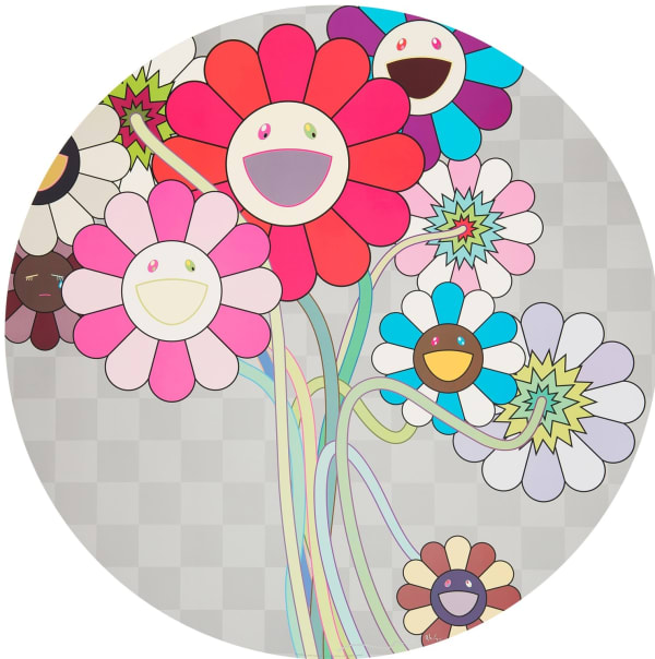 Takashi Murakami, Warhol silver, 2009