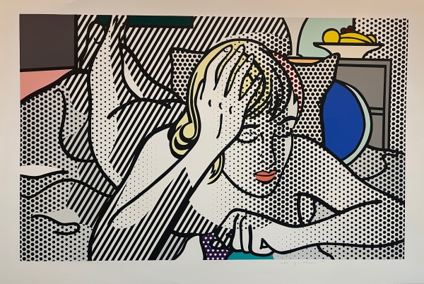 Roy Lichtenstein, Thinking nude, 1994