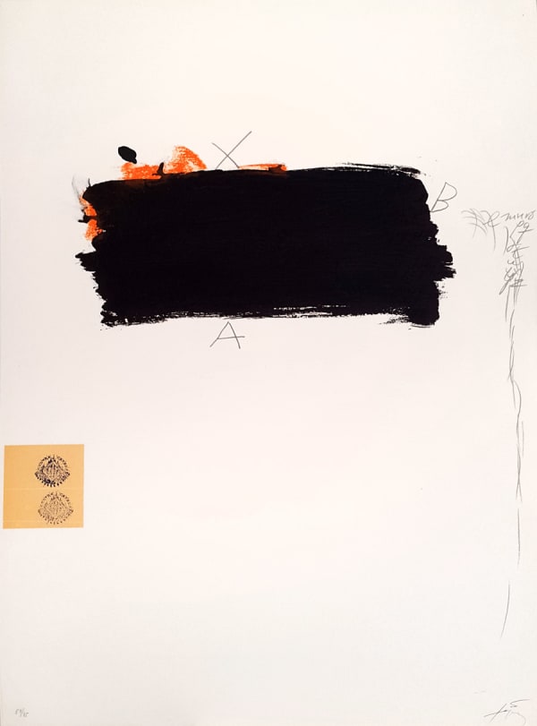Antoni Tàpies, Sans titre (Poems from the Catalan), 1973