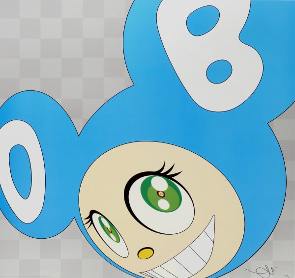 Takashi Murakami, And then and then and then and then and then (aqua blue), 1999