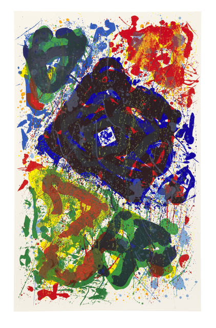 Sam Francis, L’Étoile (SF-364), 1995