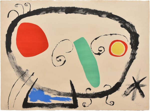 Joan Miró, Personnage, 1955