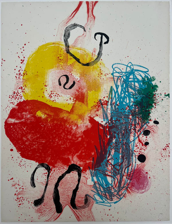 Joan Miró, Sans titre aus Album 19 (sheet no 14), 1961