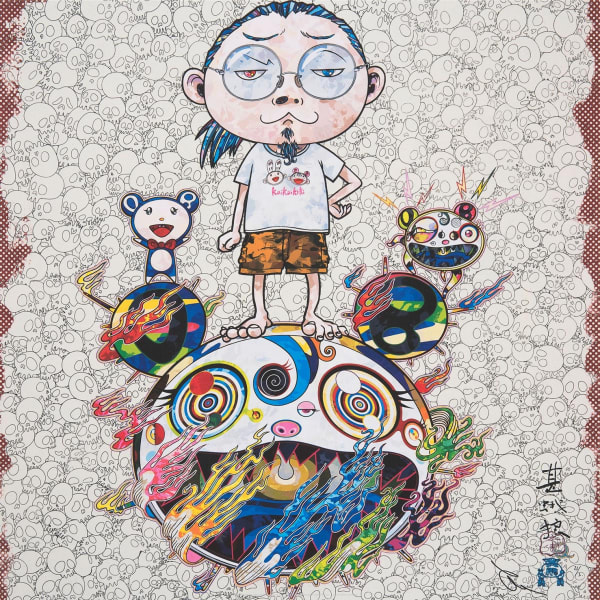 Takashi Murakami, Oblitirate the Self and Even a Fire is cool, 2013