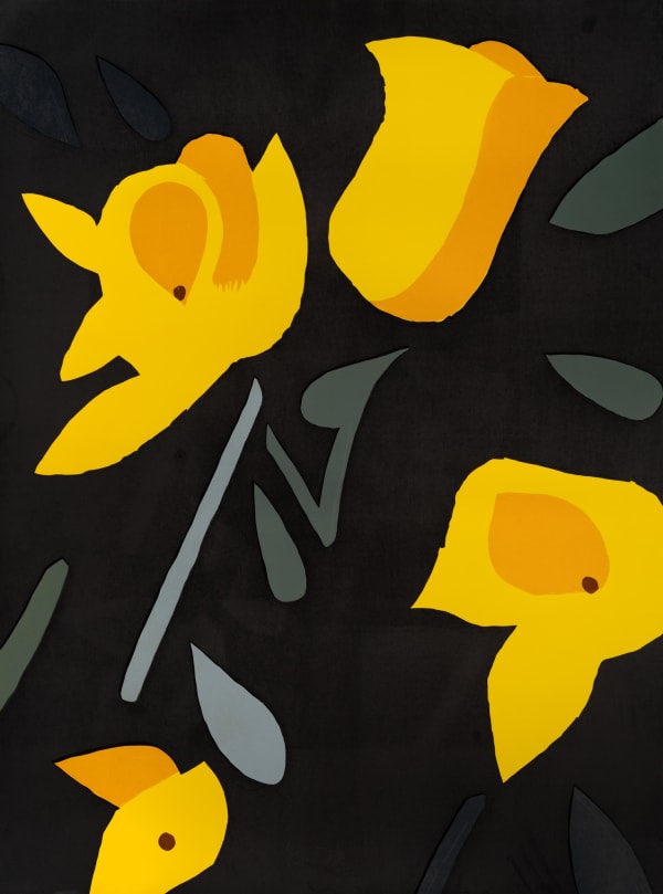 Alex Katz, Freesia, 2023