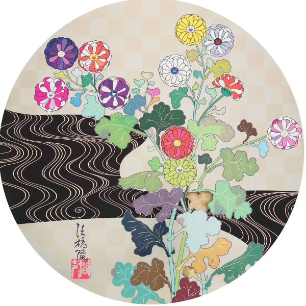 Takashi Murakami, Kansei Kōrin Gold, 2009