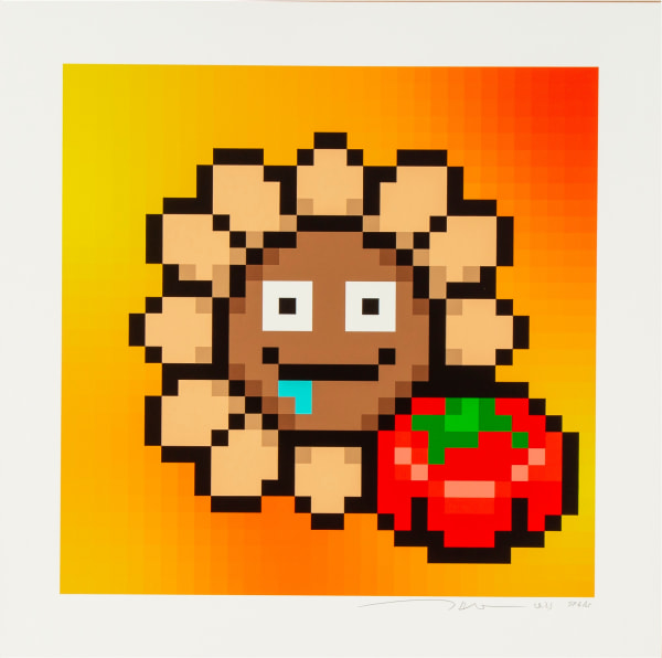 Takashi Murakami, Flower #4703 Tomato, 2023