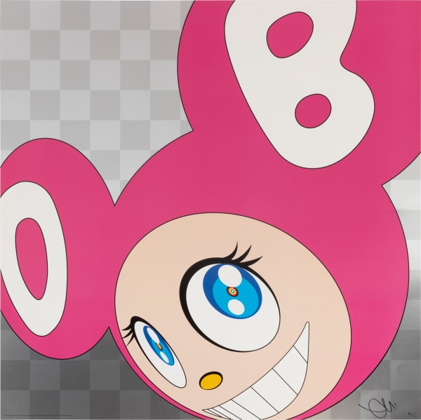 Takashi Murakami, And then and then and then and then and then (Pink), 1999