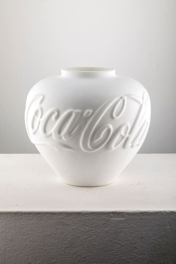 Ai Weiwei, Vase (Coca-Cola white), 2024
