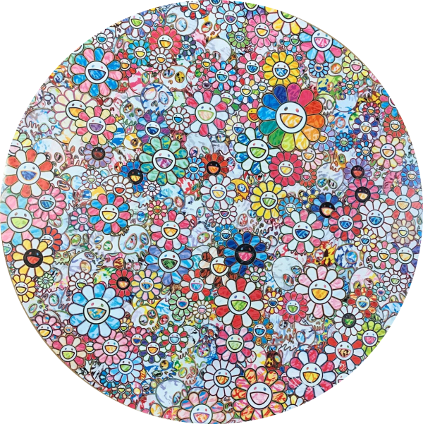 Takashi Murakami, Paradise in a Flower Field, 2021