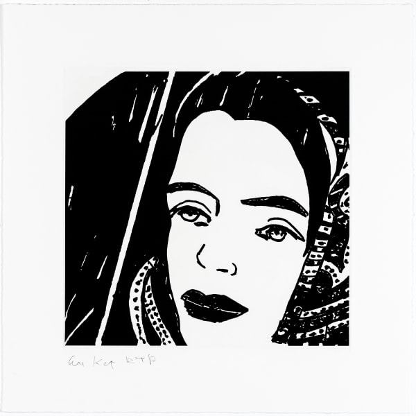 Alex Katz, Ada #4, 2017