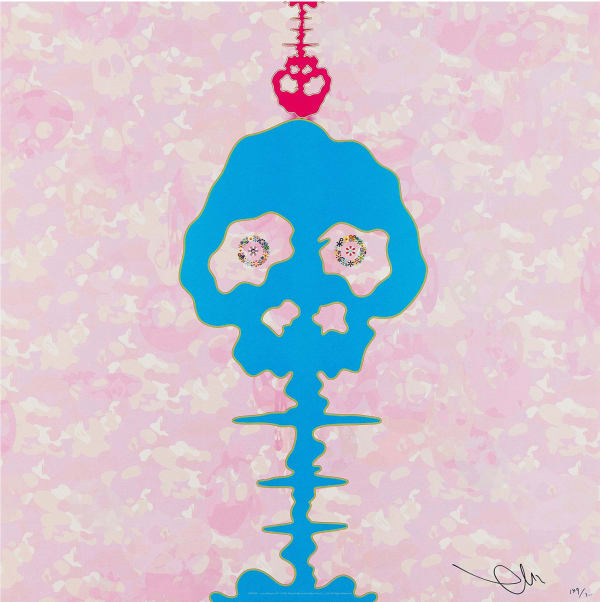 Takashi Murakami, BOKAN camouflage pink, 2009