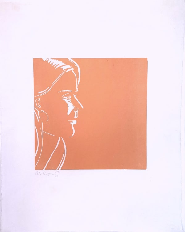 Alex Katz, Pink Kym, 1995