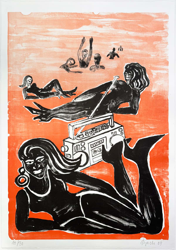 Elvira Bach, G 36 Grad, 2009