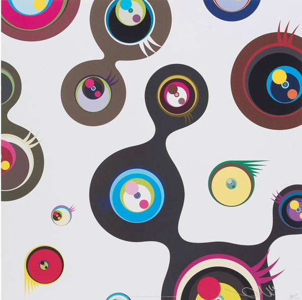 Takashi Murakami, Jellyfish Eyes – White 2, 2006
