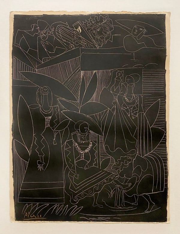 Pablo Picasso, David et Bethsabée (4. State ), 1947