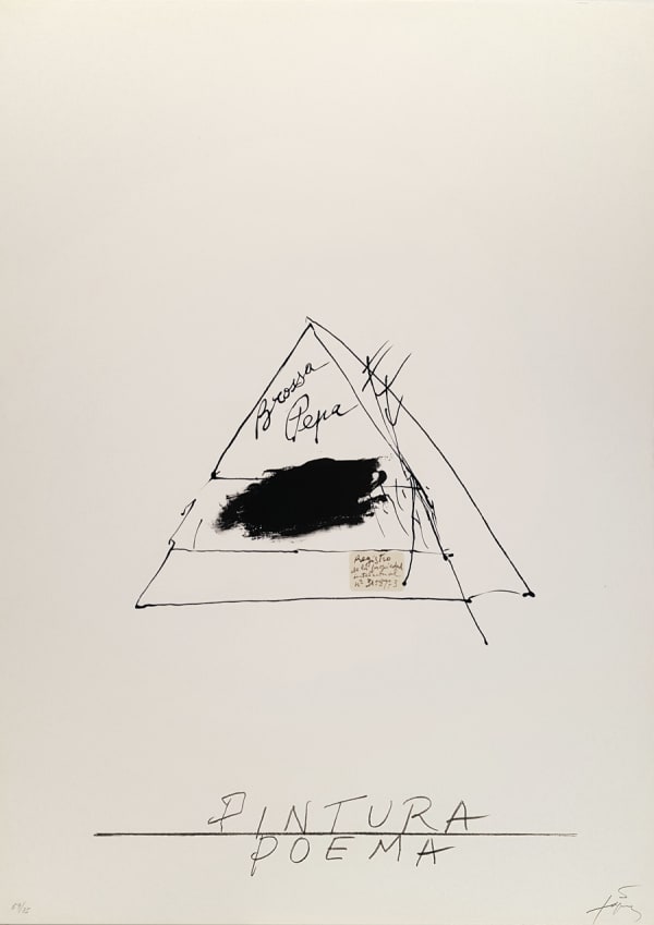 Antoni Tàpies, Sans titre (Poems from the Catalan), 1973