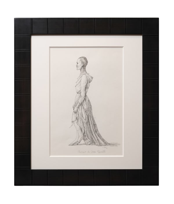 Stanislao Lepri, Portrait de Jean Genet, 1978