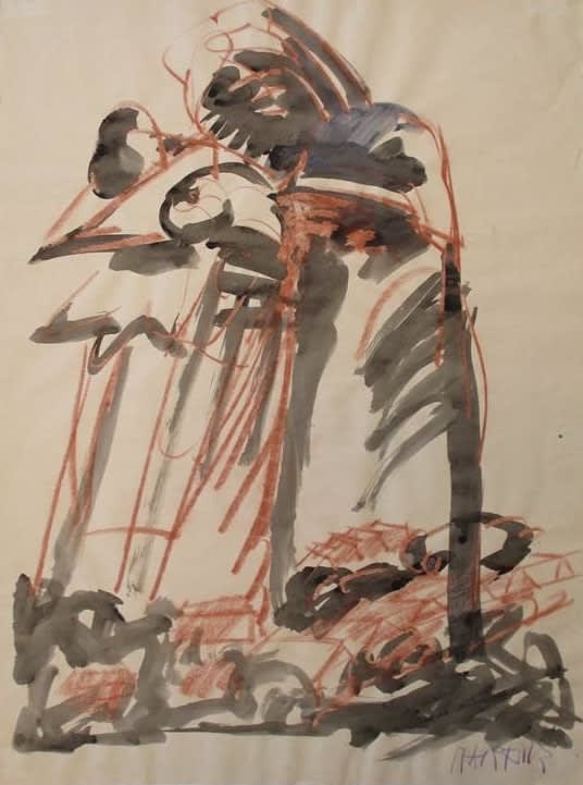 Markus Lüpertz, Ohne Titel, 1972