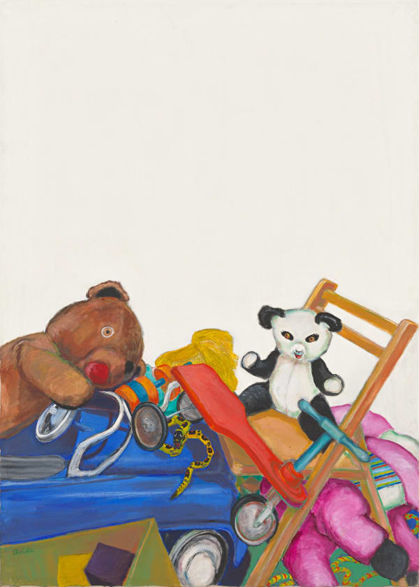 Christa Dichgans, Spielzeugstilleben (New York), 1967