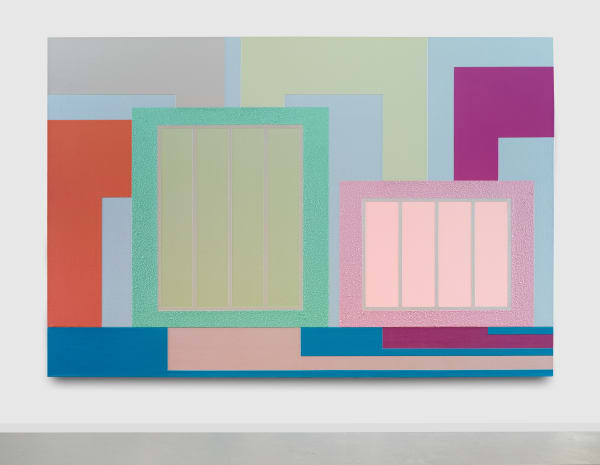 Peter Halley, Hot lock, 2000