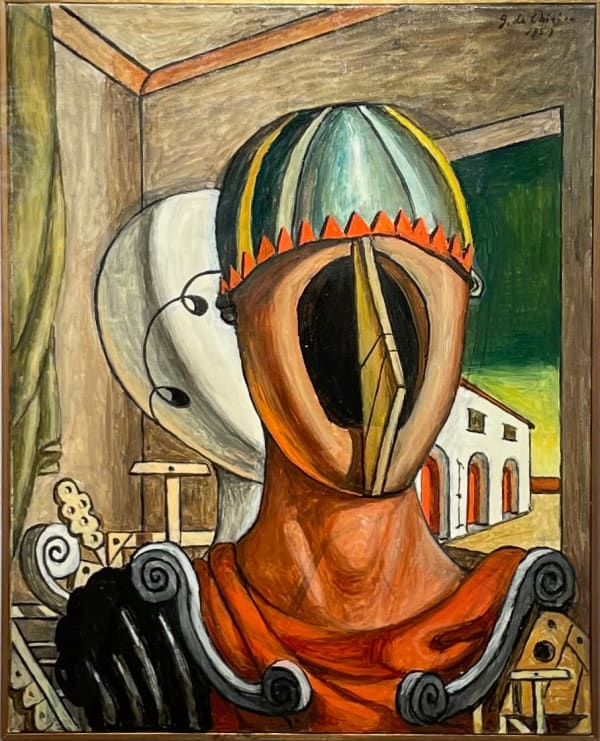 Giorgio De Chirico - Le due Mascere, 1959