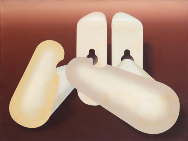 KONRAD KLAPHECK, Die vollkommene Ehe - Mariage parfait, 1963