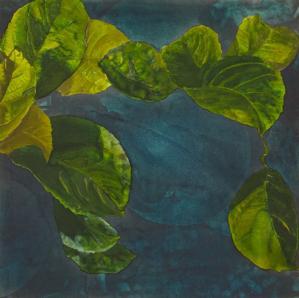 KARIN KNEFFEL Untitled, 1996 Watercolor over offset print on machine-made paper 49,5 x 49,5 cm 19 1/4 x 19 1/4 in