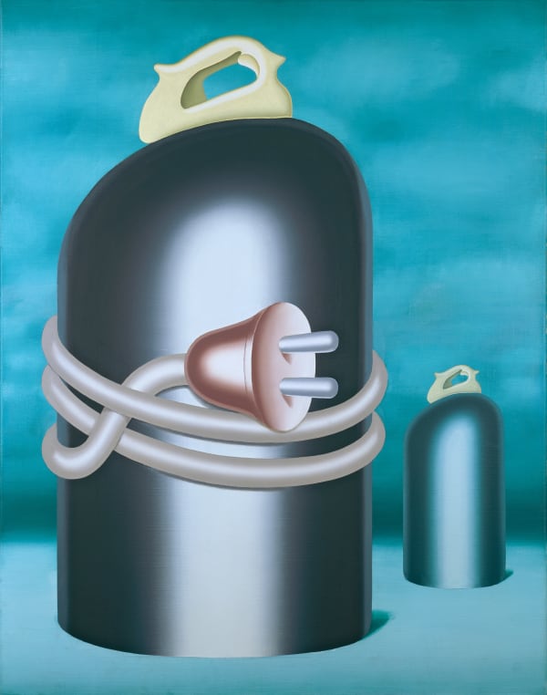 KONRAD KLAPHECK, Die Schwägerinnen (Les belles soeurs), 1966