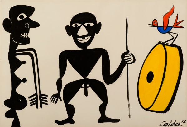 ALEXANDER CALDER, Petit Oiseau, 1972