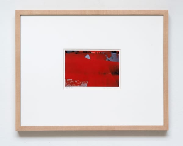 GERHARD RICHTER 13.9.11, 2011 Lack auf Farbfotografie 10 x 15 cm 4 x 5 7/8 in