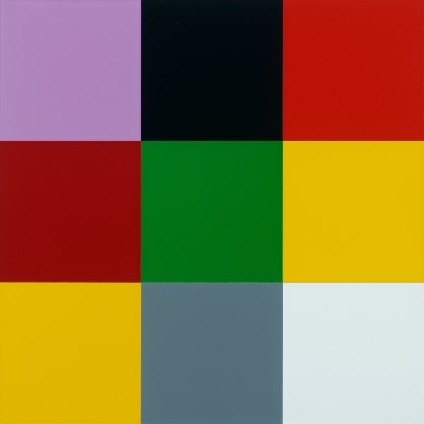 GERHARD RICHTER, 3 x 3 Farben, 2007